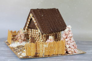 orchideli chata ze słodyczy