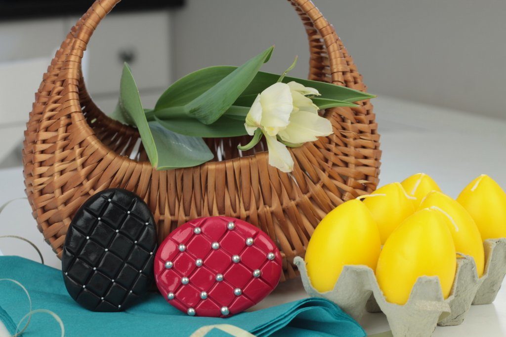 orchideli - ciasteczka do wielkanocnego koszyczka - pisanki glamour
