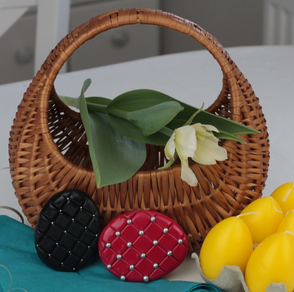 orchideli - ciasteczka do wielkanocnego koszyczka - pisanki glamour