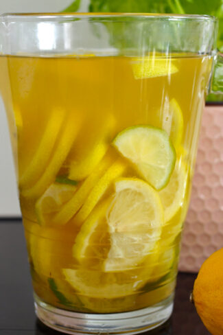 orchideli, lemoniada, przepis na domową lemoniadę, jak zrobić domową lemoniadę, lemoniada na słodki stół