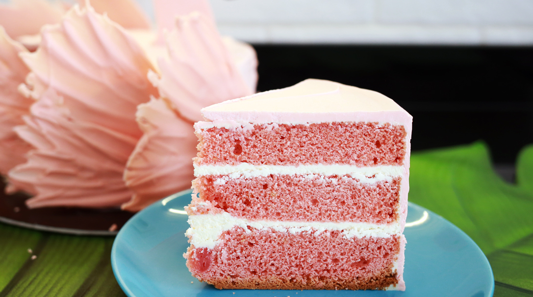 orchideli, tort flaming, różowy tort z flamingiem, dla dziewczynki, przepis na różowy tort urodzinowy