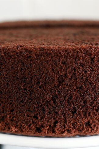 orchideli, przepis na biszkopt czekoladowy, niezawodny biszkopt kakaowy, biszkopt z olejem, przepis na ciemny biszkopt