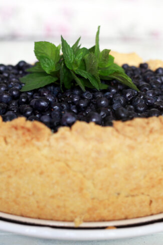 orchideli, przepis na sernik jagodowy z jagodami