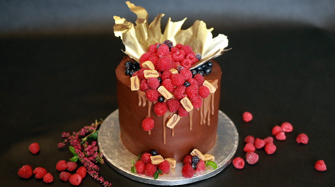 orchideli, tort urodzinowy dla mężczyzny