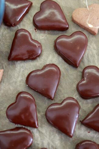 orchideli przepis na polewę czekoladową, lukier do pierniczków