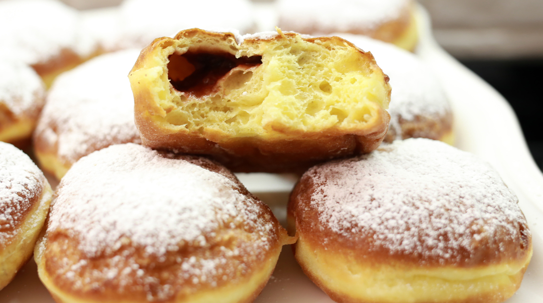 orchideli, przepis na pączki tradycyjne
