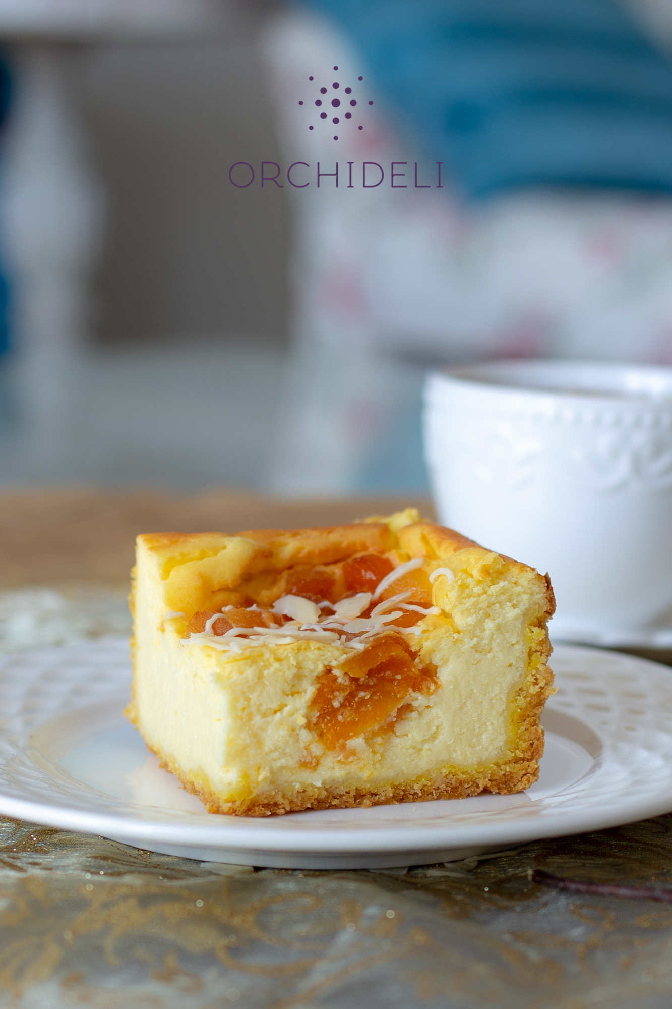 orchideli, przepis na prosty sernik