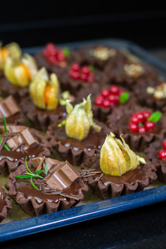 przepis na babeczki czekoladowe na słodki stół Orchideli