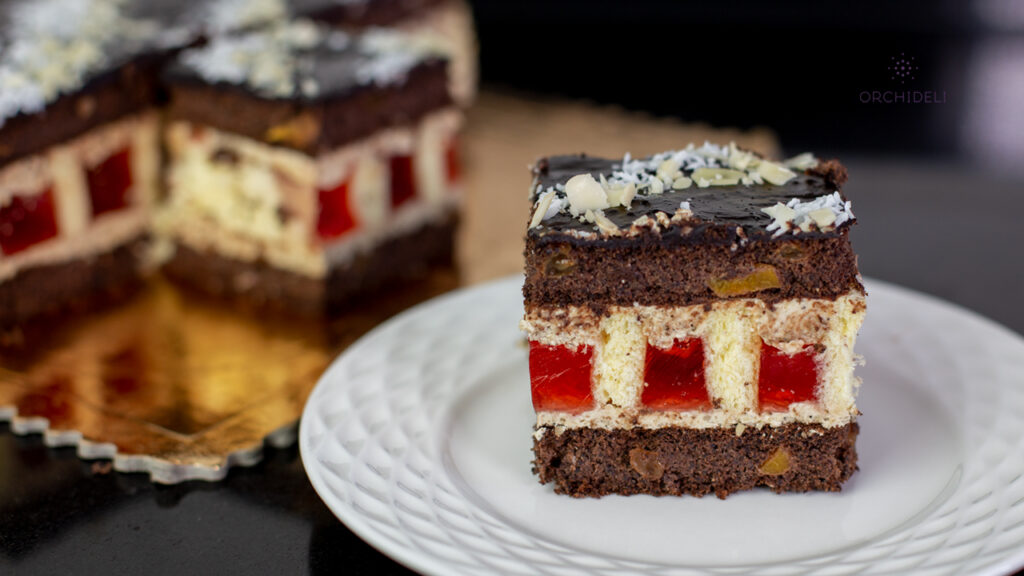 przepis na ciasto na komunię, ciasto na stół, ciasto na święta orchideli