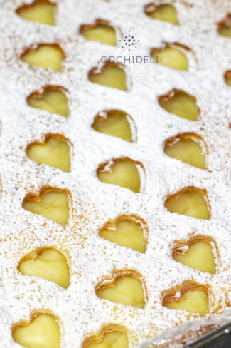 przepis na napoleonkę przepis na walentynki orchideli