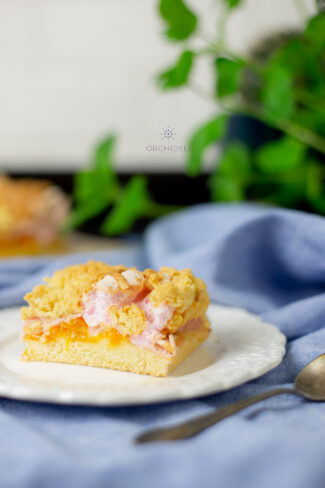 ciasto kruche z owocami orchideli