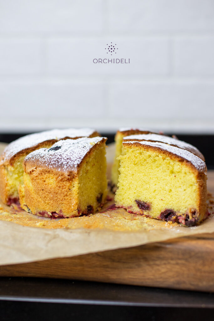 puszysta babka z wiśniami przepis orchideli