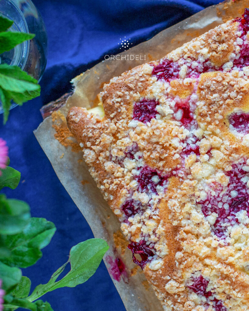 proste ciasto z wiśniami orchideli przepis