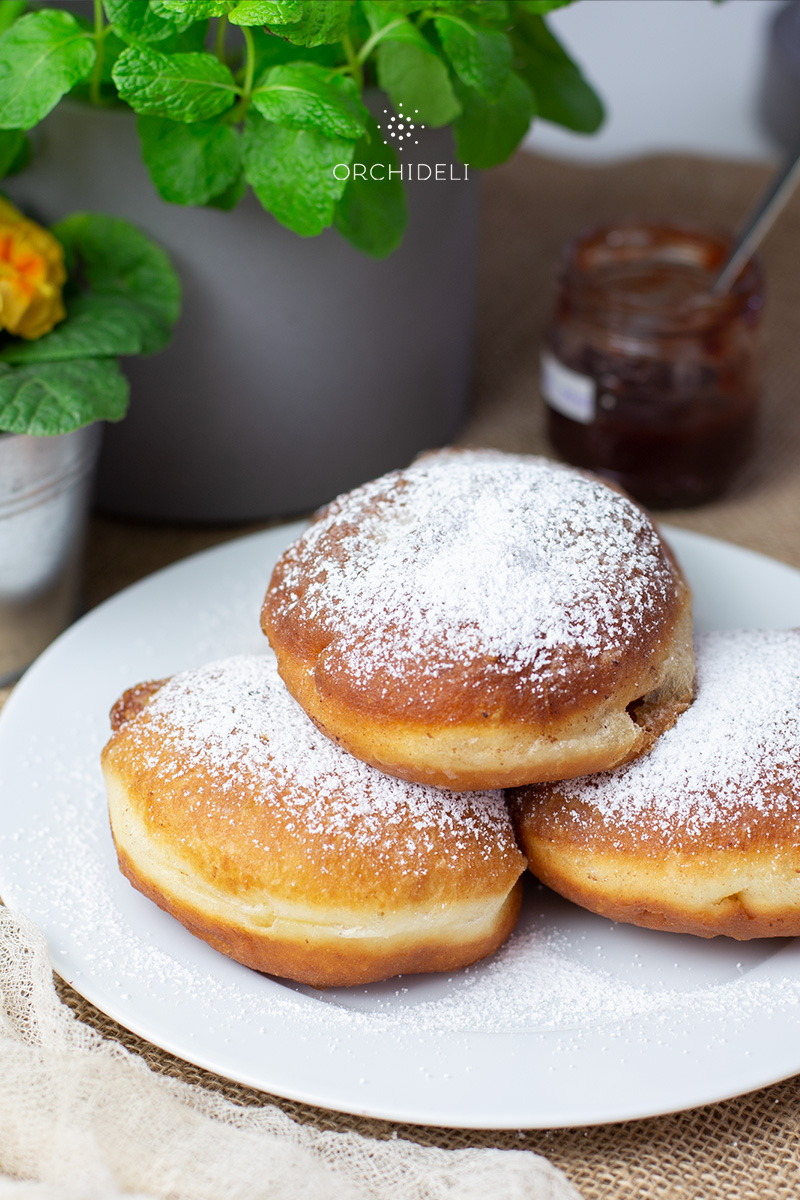 przepis na pączki jak z cukierni