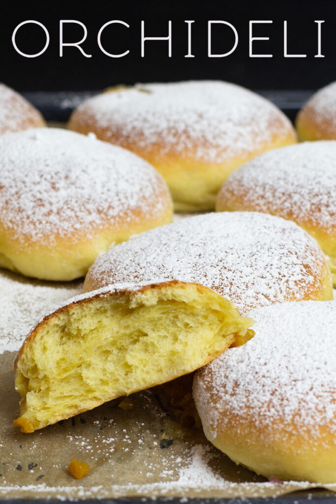 pączki na jogurcie, pieczone w piekarniku Orchideli