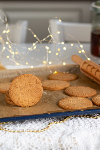 przepis na kruche ciasteczka korzenne, ciasteczka cynamonowe Orchideli