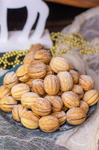 przepis na orzeszki z kremem czekoladowym Orchideli