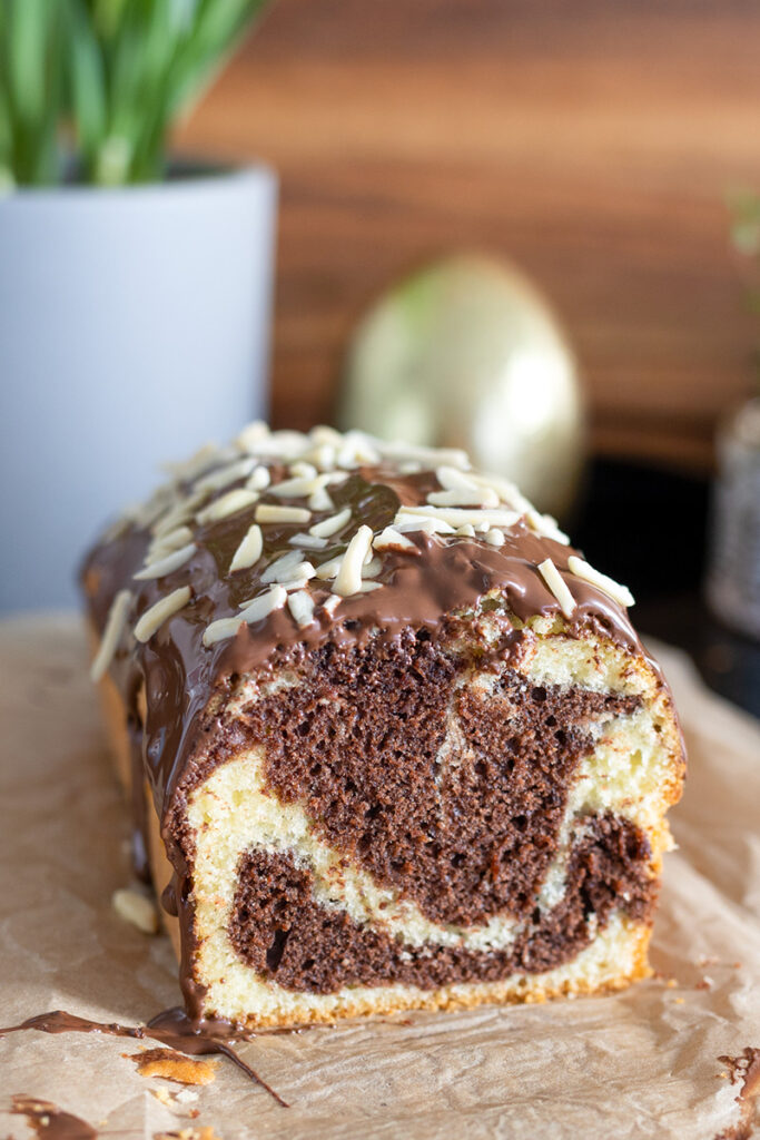 prosty i szybki przepis na babkę, babka łaciata, babka wielkanocna, łatwy przepis Orchideli