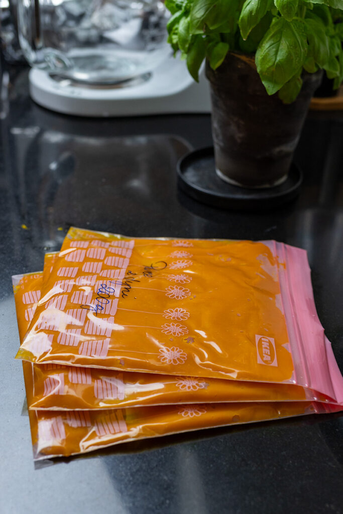 przepis na puree z dyni, jak zrobić pure z dyni na zimę Orchideli