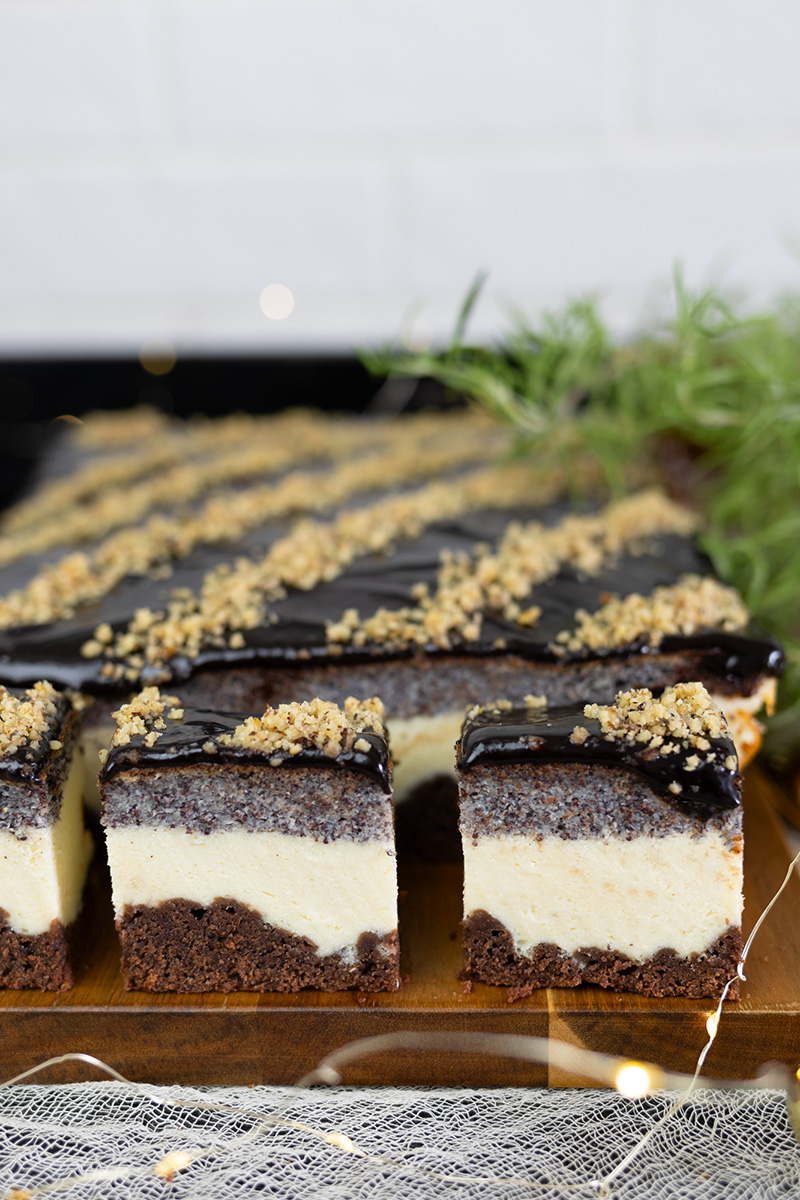 przepis na seromakowiec na kruchym spodzie, na boże narodzenie Orchideli