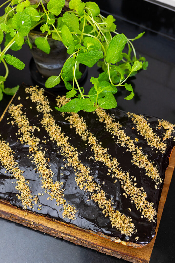 przepis na seromakowiec na kruchym spodzie, na boże narodzenie Orchideli