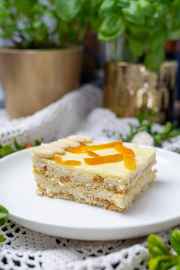 przepis na mazurek kokosowy rafaello bez pieczenia Orchideli