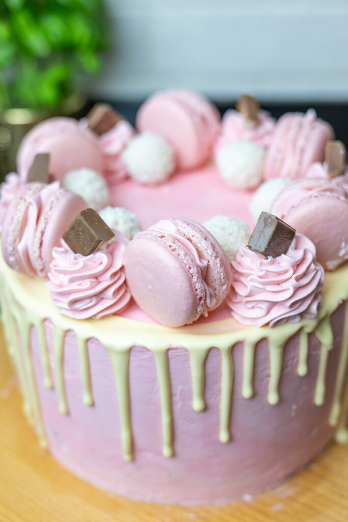 Prosty tort owocowy, urodzinowy, krok po kroku Orchideli