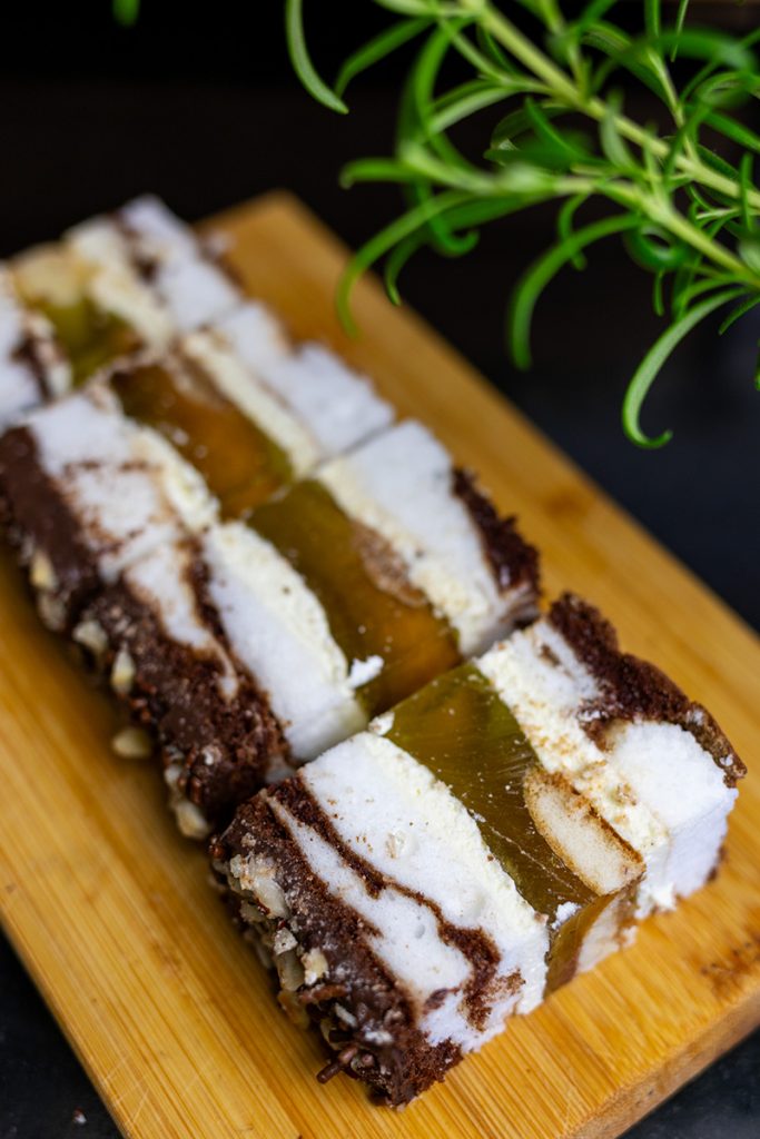 przepis na ciasto oczy carycy z galaretką, an komunię, na chrzciny Orchideli 