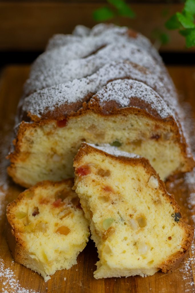 babka keksowa z bakaliami przepis Orchideli