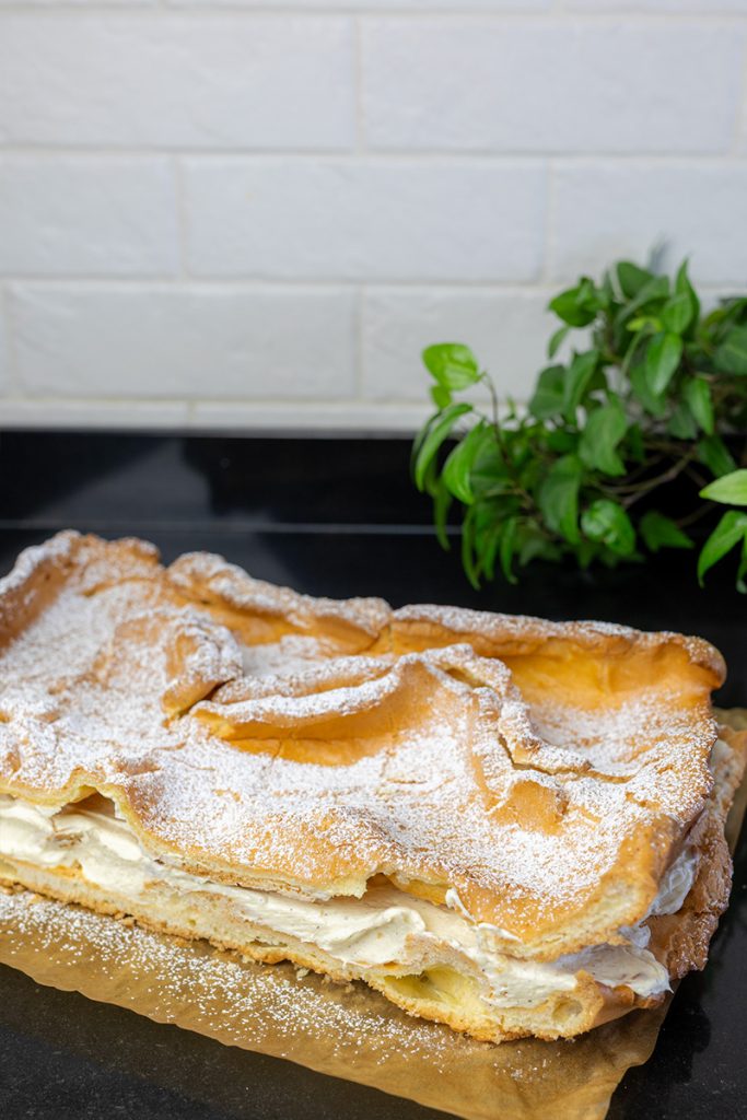 karpatka, przepis na karpatkę, krem karpatkowy Orchideli