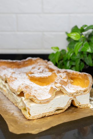 karpatka, przepis na karpatkę, krem karpatkowy Orchideli