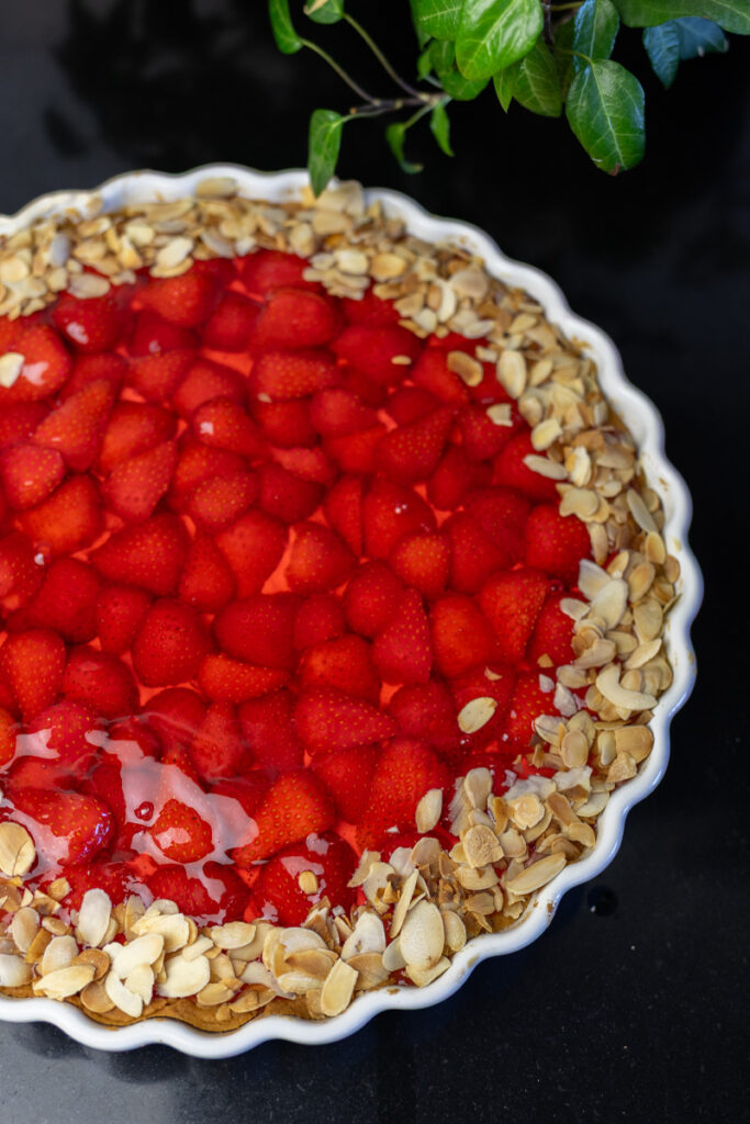 tarta z truskawkami, przepis Orchideli